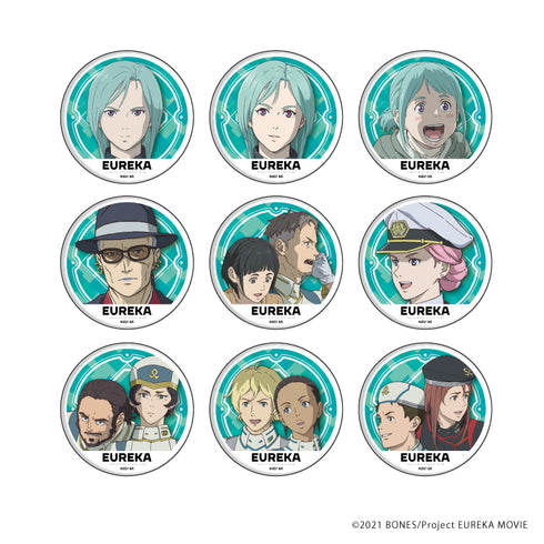 『EUREKA/交響詩篇エウレカセブン ハイエボリューション』缶バッジ 01/BOX (全9種)